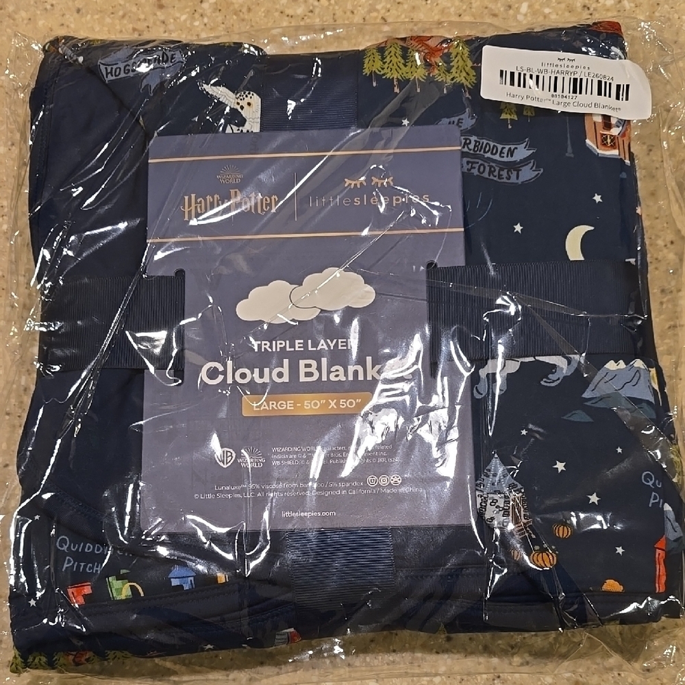 Little Sleepies Harry Potter Cloud Blanket